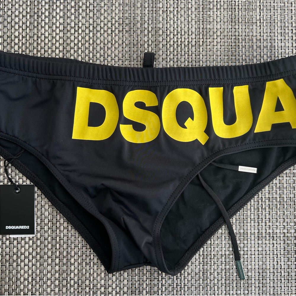 New “DSQUARED2” Black Swimwear